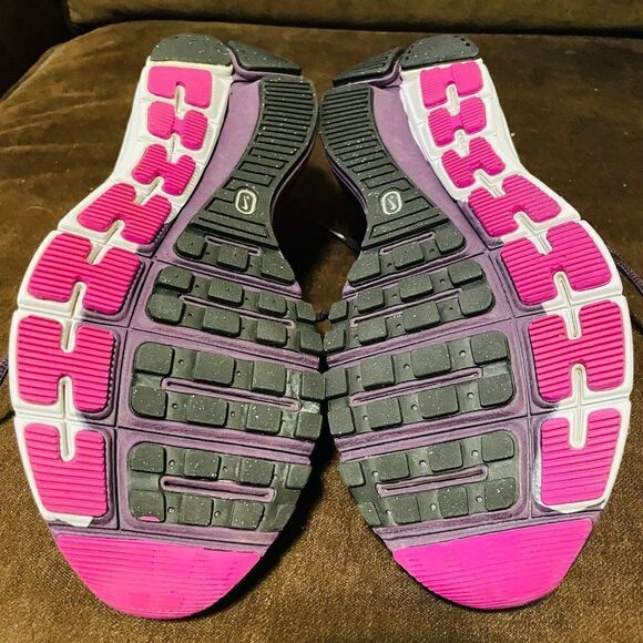 Excellent Nike Zoom Structure 16 Purple Eggplant Pink Womens 9 US 40.5 EUR - Picture 7 of 9